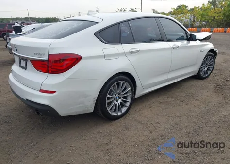 2013 BMW 535I Gran Turismo xDrive z USA, uszkodzony, nr VIN WBASP2C55DC339748